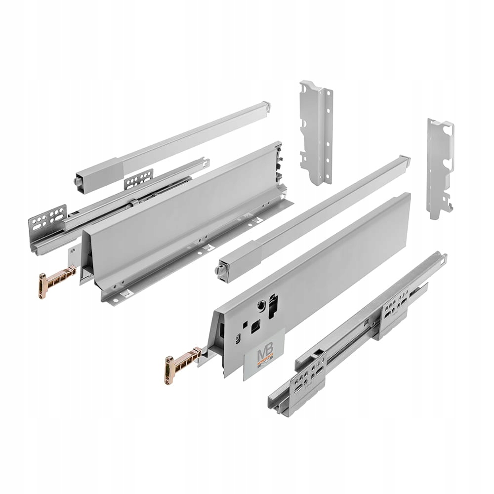 

Szuflada Gtv Modernbox Kwadratowa H210 L450 Szara