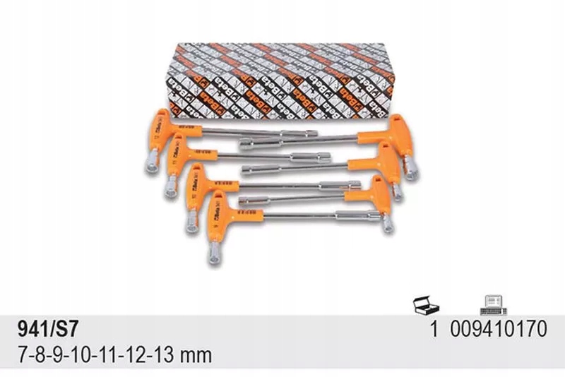 Klucz nasadowy kątowy z rekojeścią 12mm EAN (GTIN) 8014230735702