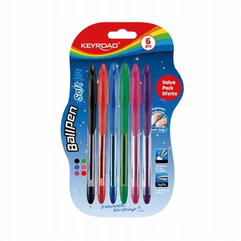

Długopis klasyczny Ball Pen 0,7 mm 6 s zt