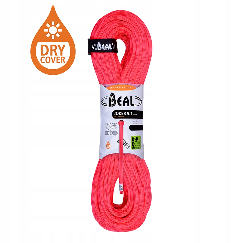 Beal Joker 9,1mm Unicore Dry Cover oranžová
