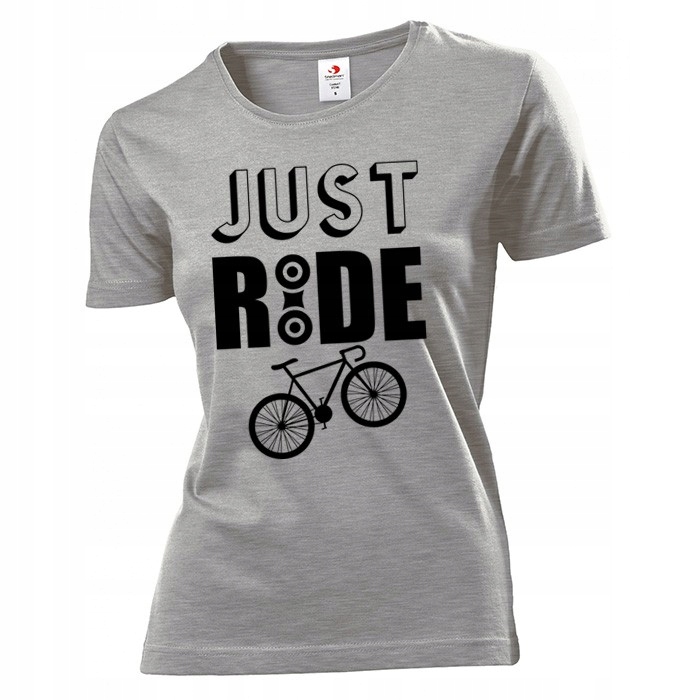 

Koszulka damska Just ride - rower L