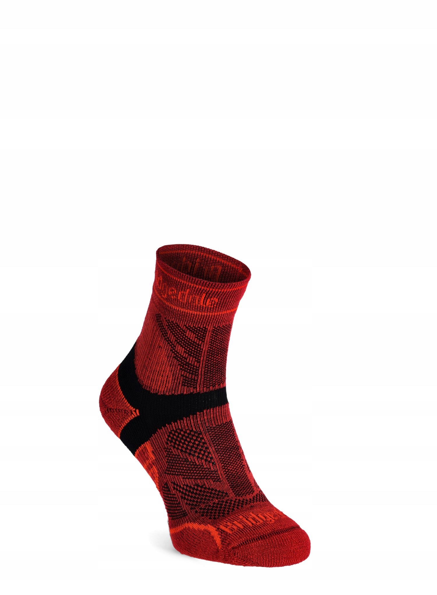 Skarpety do biegania Bridgedale Lt T2 Merino Sport 3/4 Crew red 40-43