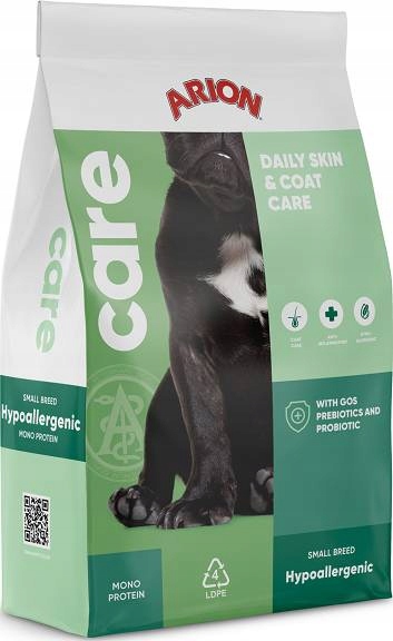 Levně Suché krmivo pro psy Arion Care Hypoallergenic Adult Small 7 kg