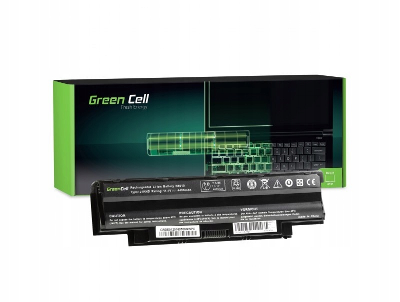 Green Cell Baterie pro Dell N3010 11,1V 4400 mAh
