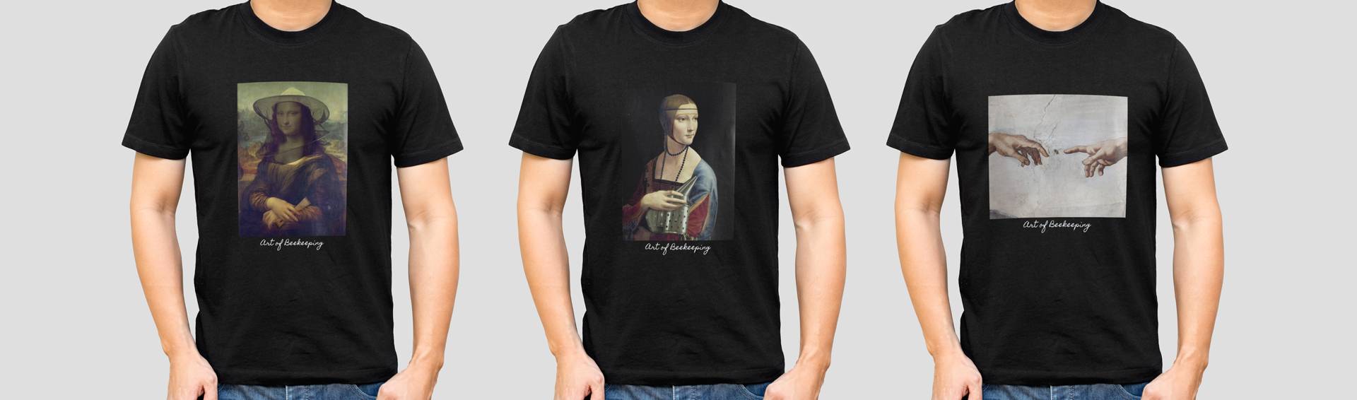 Koszulka bawełniana Dama ART OF BEEKEEPING XL Marka inna