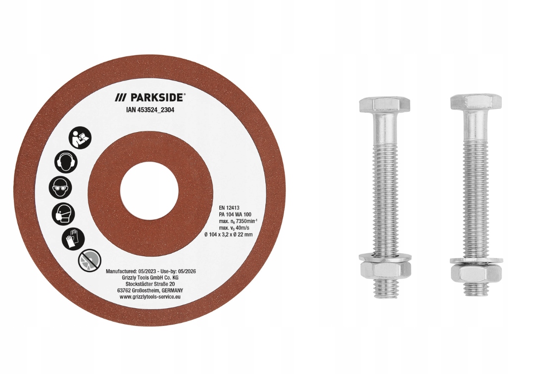 PARKSIDE PSG 85 C2 Ostrzałka do łańcuchów regulacja z podświetleniem LED Maksymalna moc 85 W
