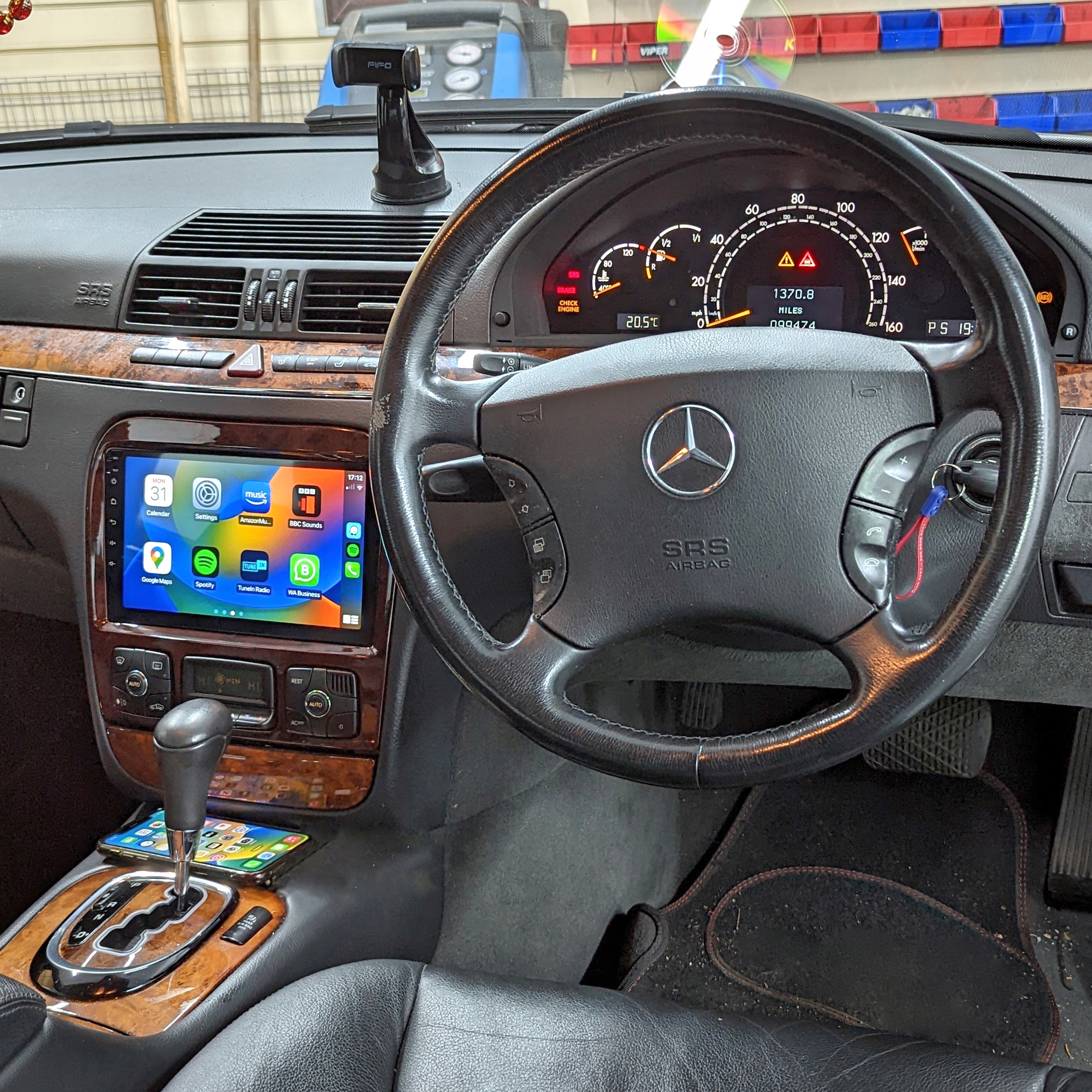 MERCEDES W220 KLASA S RADIO NAWIGACJA ANDROID CARPLAY Rodzaj brak informacji