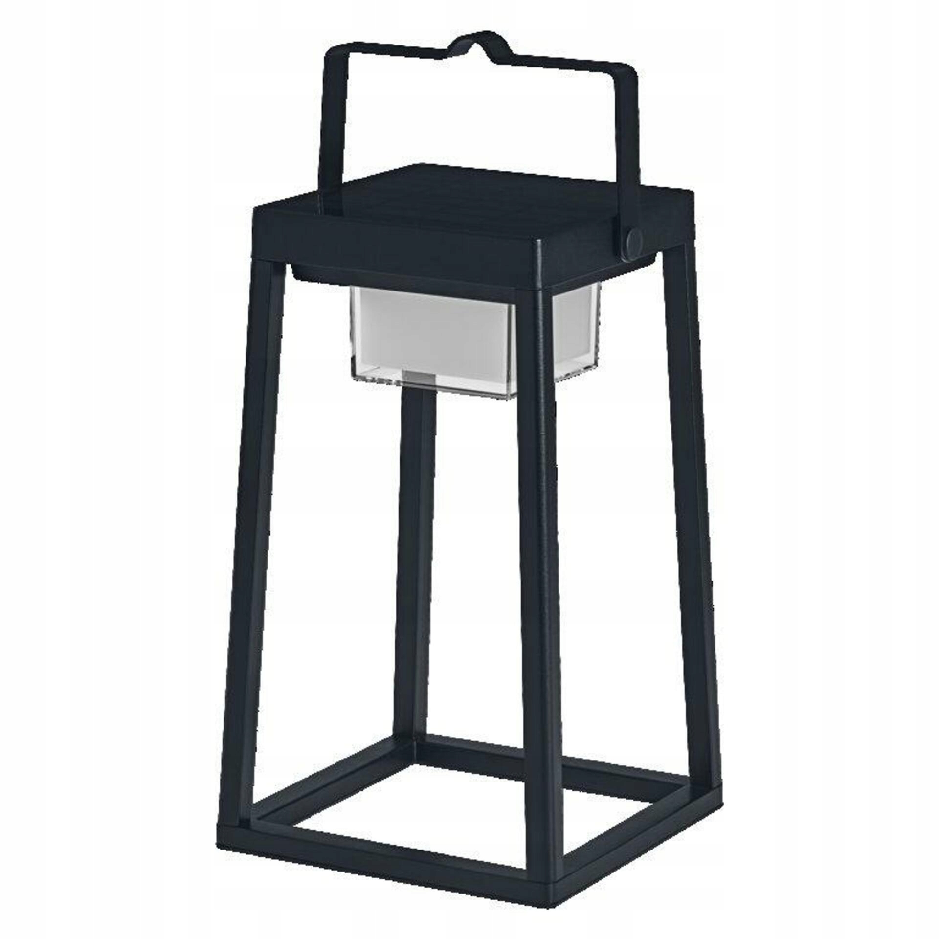 Solárna múdra stolná lampa Ledvance Smart+ Bt Rgbw, IP44, powerbanka, čierny