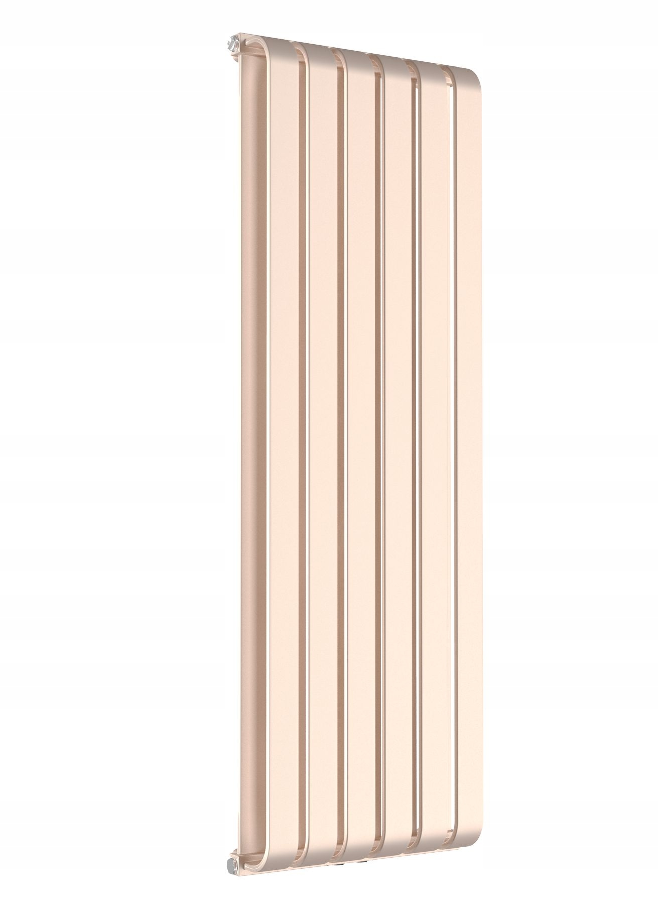 Vertikálny dekoratívny radiátor Male 120x395 Zlatá ružová