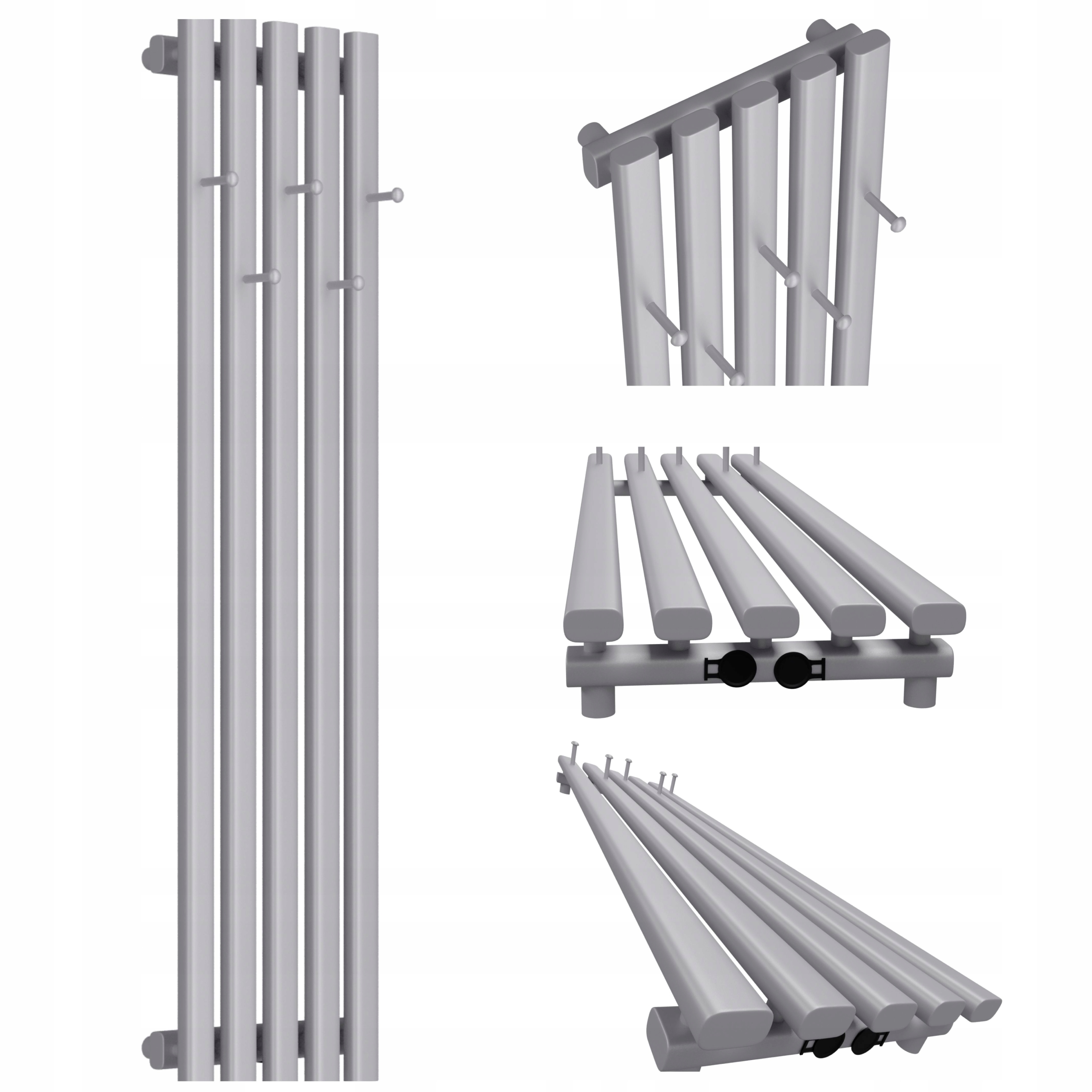 Dekorativní radiátor HORYZONT5 Hook 140x37 4 únor