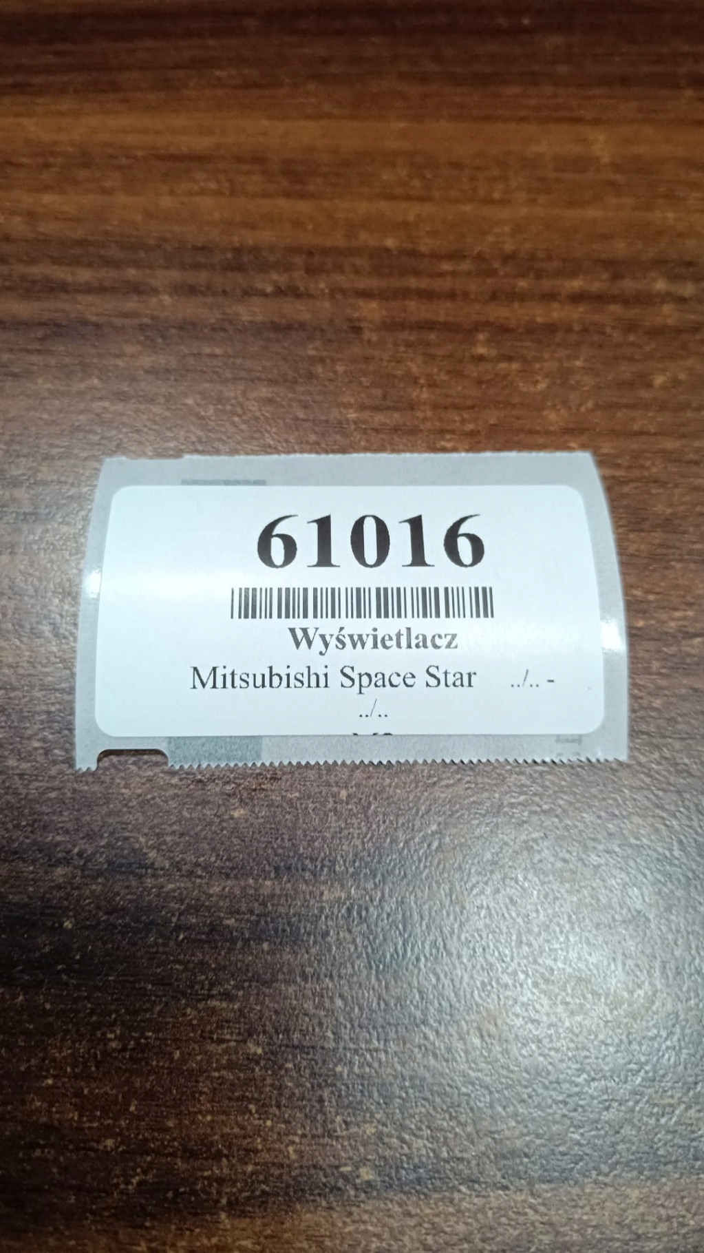 MITSUBISHI SPACE STAR display MR381289