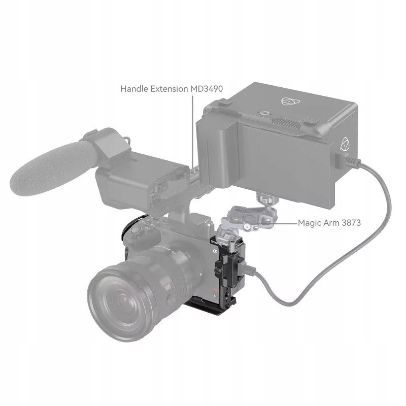 Klatka operatorska SmallRig 4183 Cage do kamery Sony FX30 FX3 Model 4183