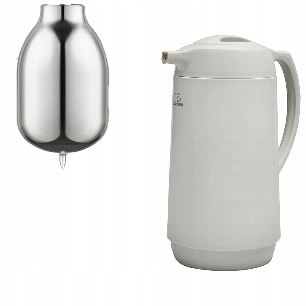 Termosová termoska se skleněnou vložkou Zojirushi AHGB-10D-WB 1L bílá