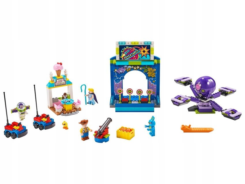 LEGO 10770 Toy Story 4 - Karnawał Chudego i Buzza Marka LEGO