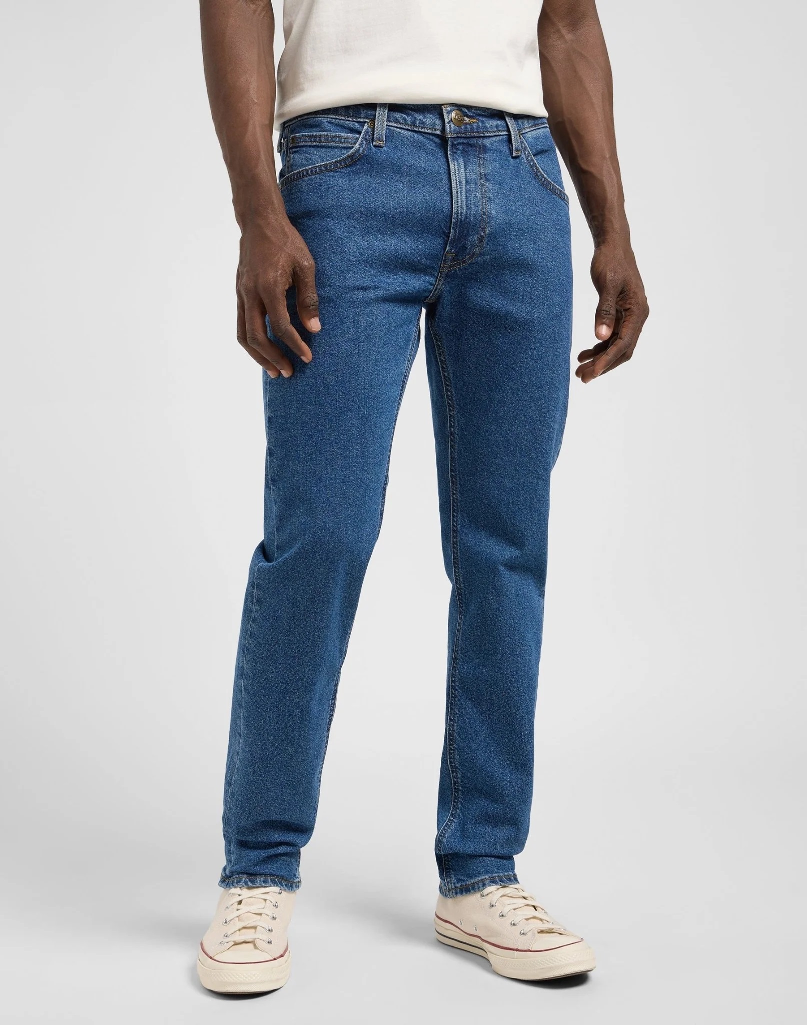 Pánské džíny Lee Daren Zip Fly 112371200 Belmont W34 L32 Jednoduché