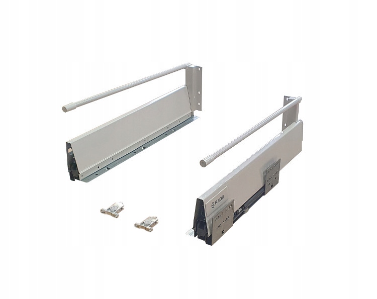 Szuflada COMFORT BOX REJS H-164 L-270 miękki domyk BIAŁA RELING OKRĄGŁY