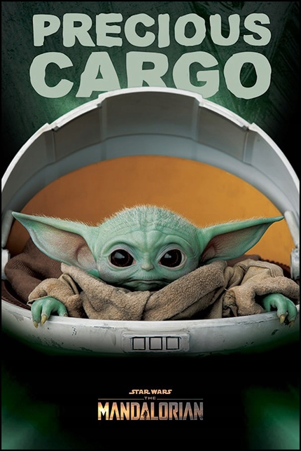 

Star Wars The Mandalorian Yoda plakat 61x91,5 cm