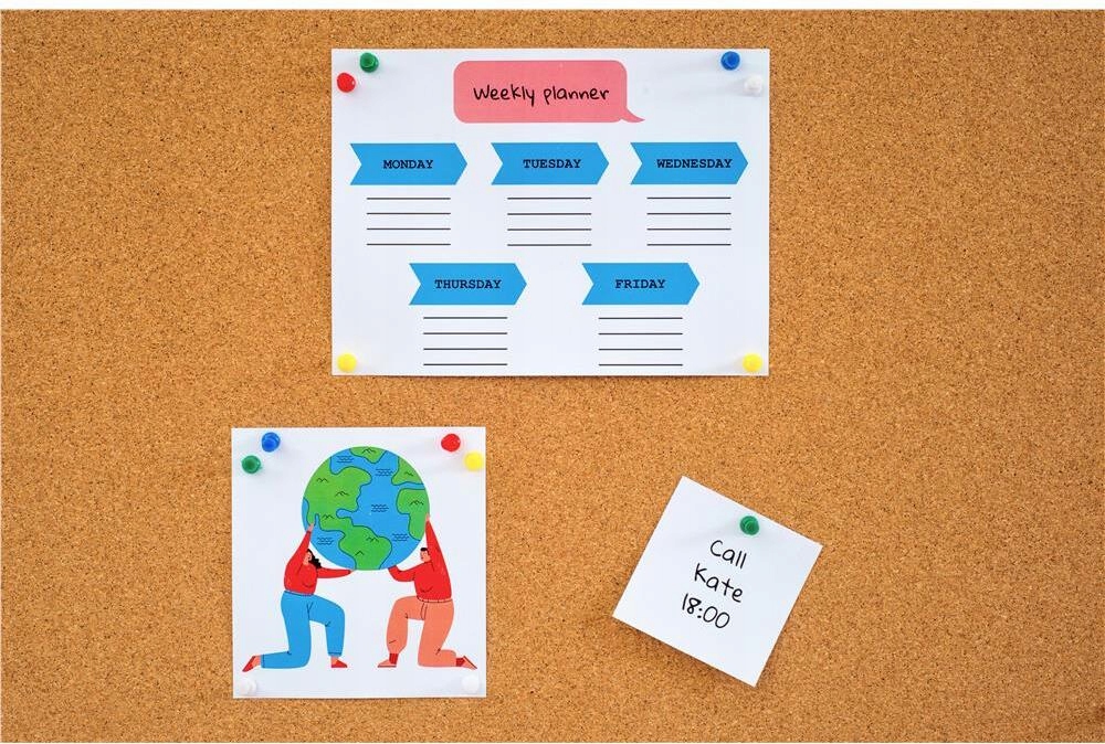 Tablica korkowa 60x90cm drewniana Memoboards Wysokość produktu 60 cm