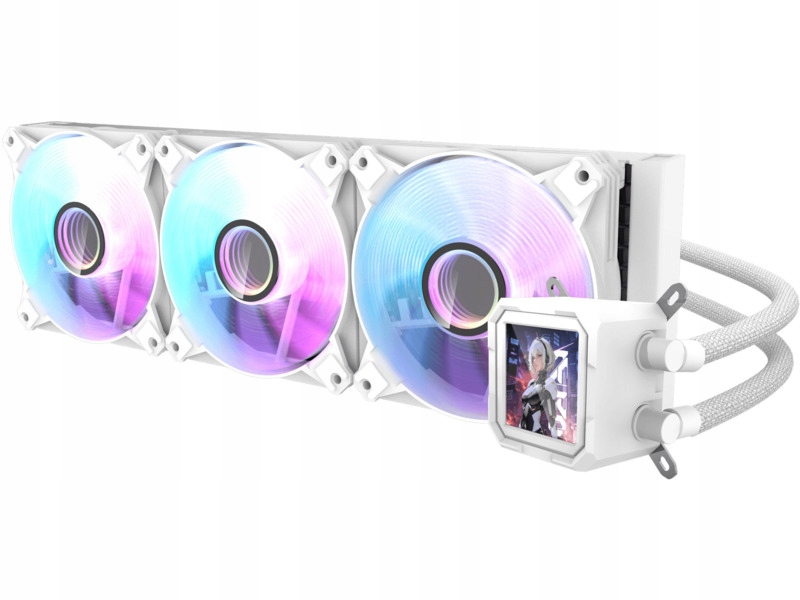 Chłodzenie wodne Darkflash DV360S Biały