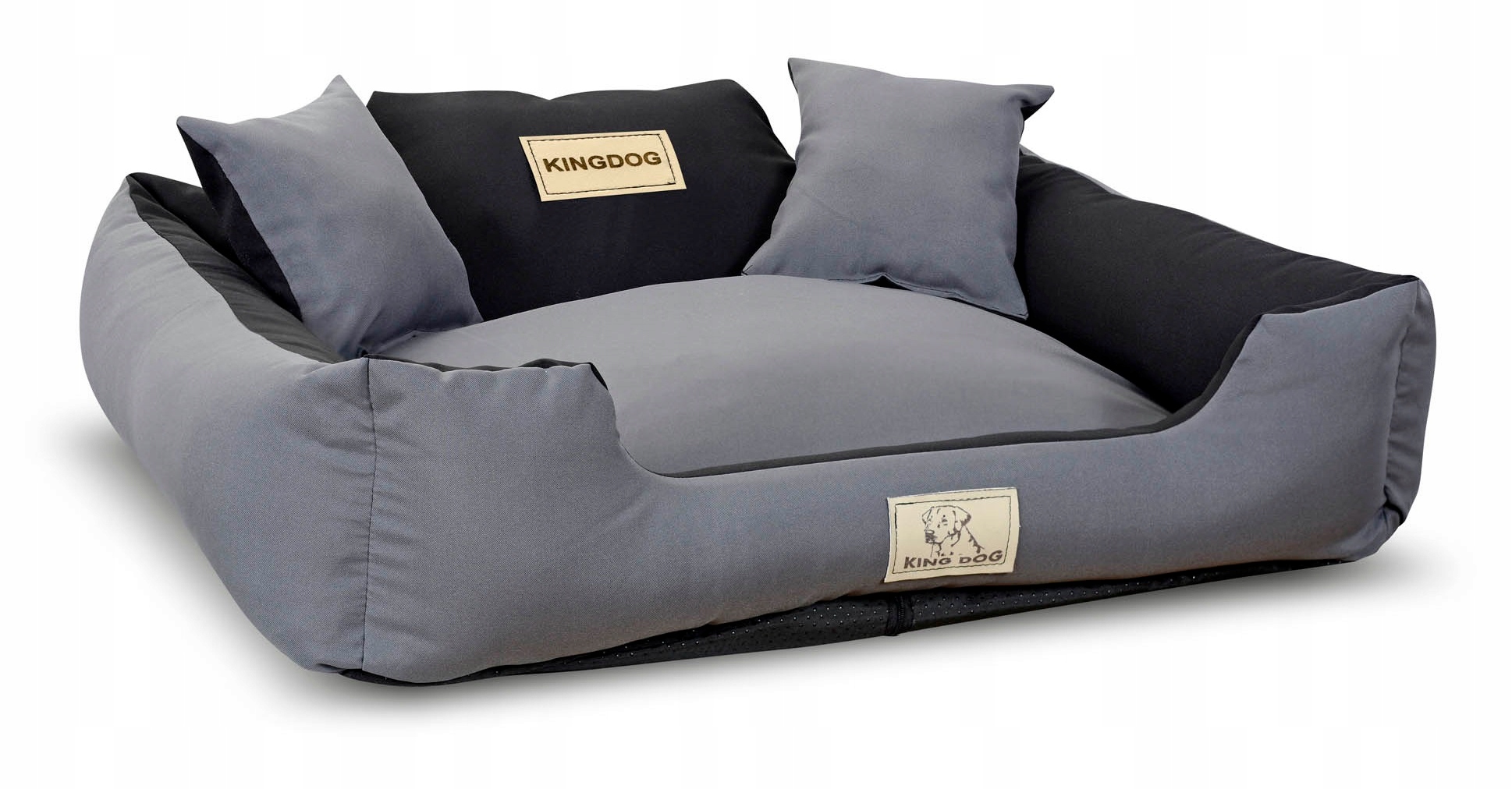 Levně Pelíšek pro psa kotec Kingdog MM43 75x65 cm s možností personalizace,