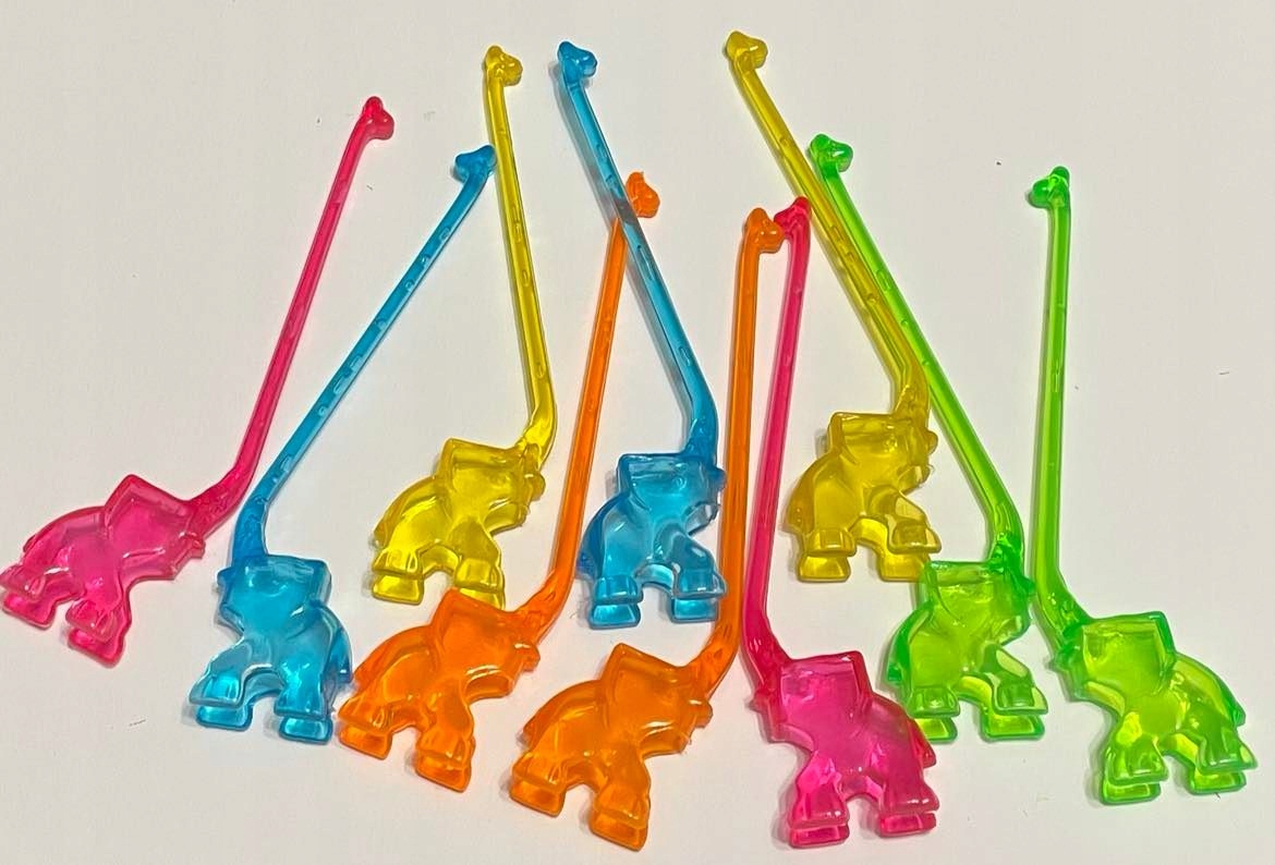 MIESZADEŁKA DO DRINKÓW, KOKTAJLOWE, SŁONIKI