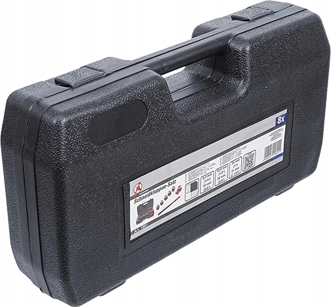 Zestaw gwintownic 1/4" - 1.1/4" 8 szt. B Liczba głowic 6 szt