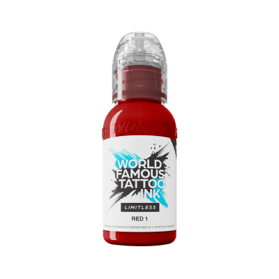 World Famous Limitless Tattoo Ink Red 1