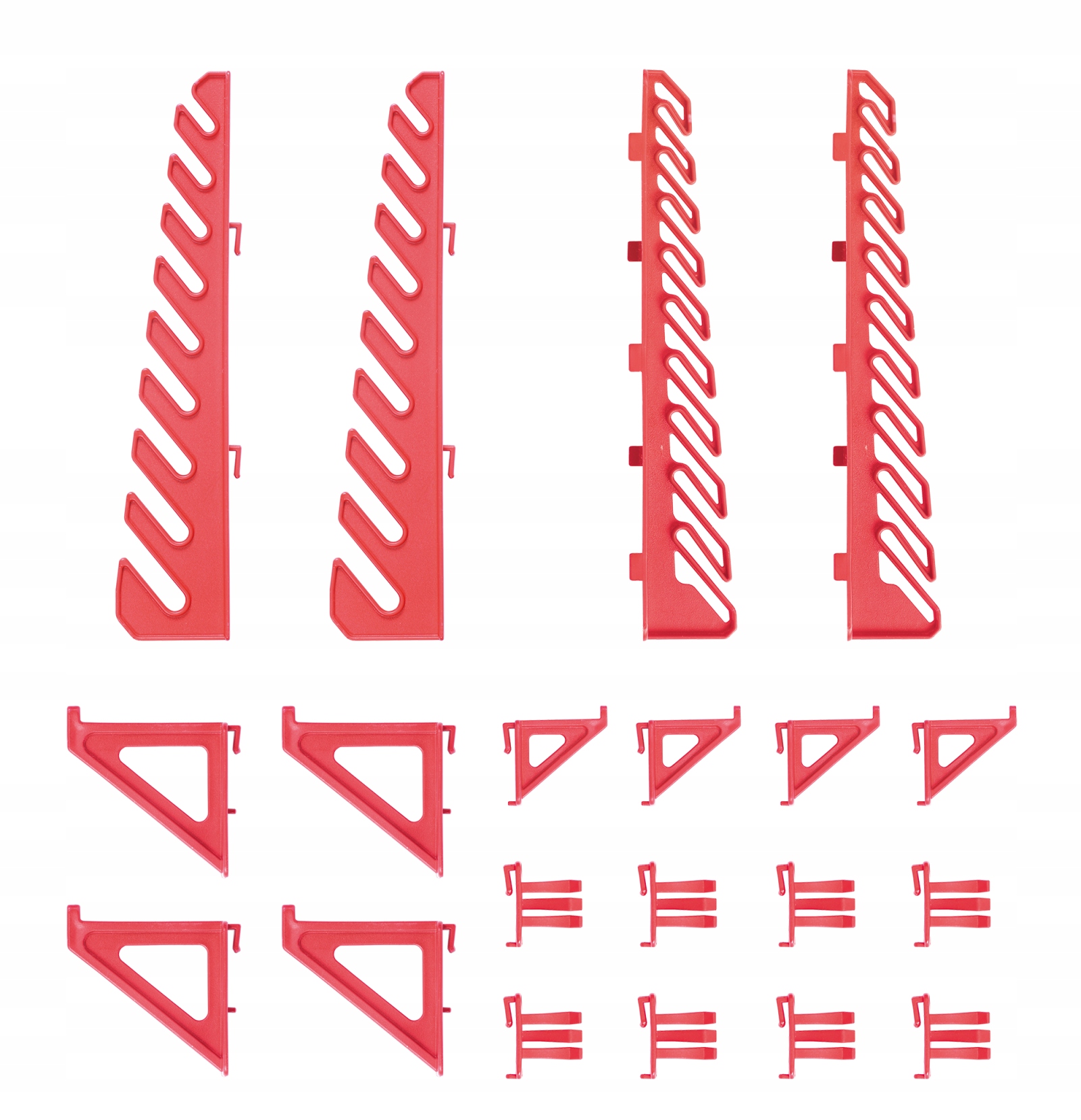 TABLICA NARZĘDZIOWA ŚCIANKA WARSZTATOWA KISTENBERG Kolor dominujący czarny