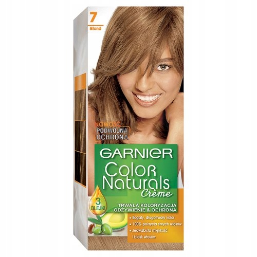 Farba do włosów Garnier Color Naturals 7 Blond x 4 EAN (GTIN) 03600540179654