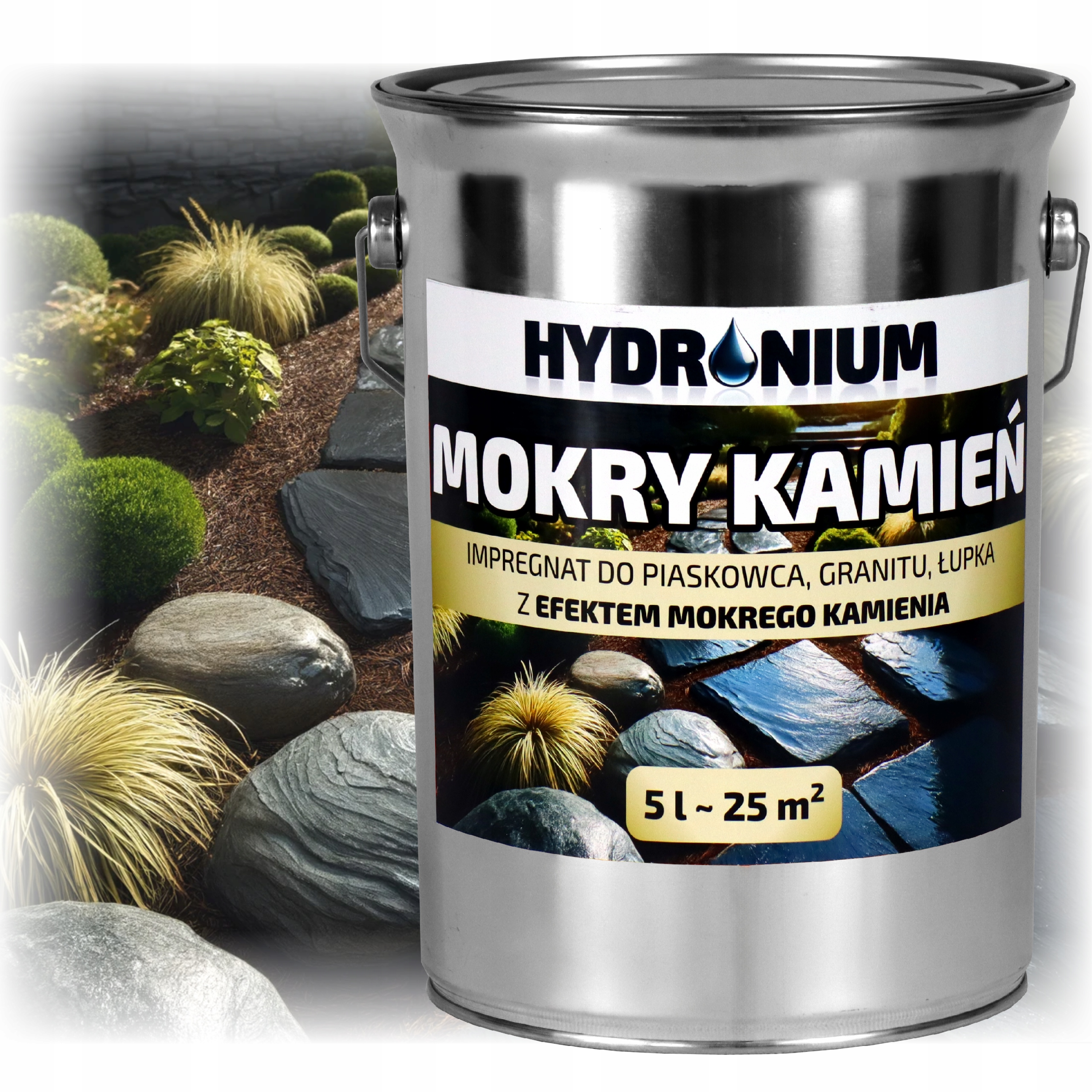 Hydronium Mokrý Kámen Na Pískovcovou Žulu S Rozpouštědlovou Břidlicí 5 L