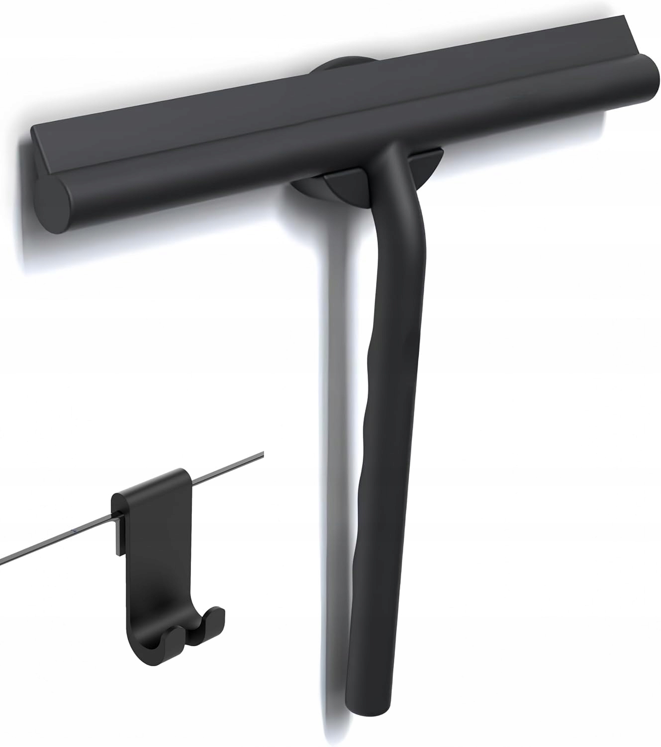 Stěrka Na Vodu Skel Sprchového Koutu Černá 33 cm