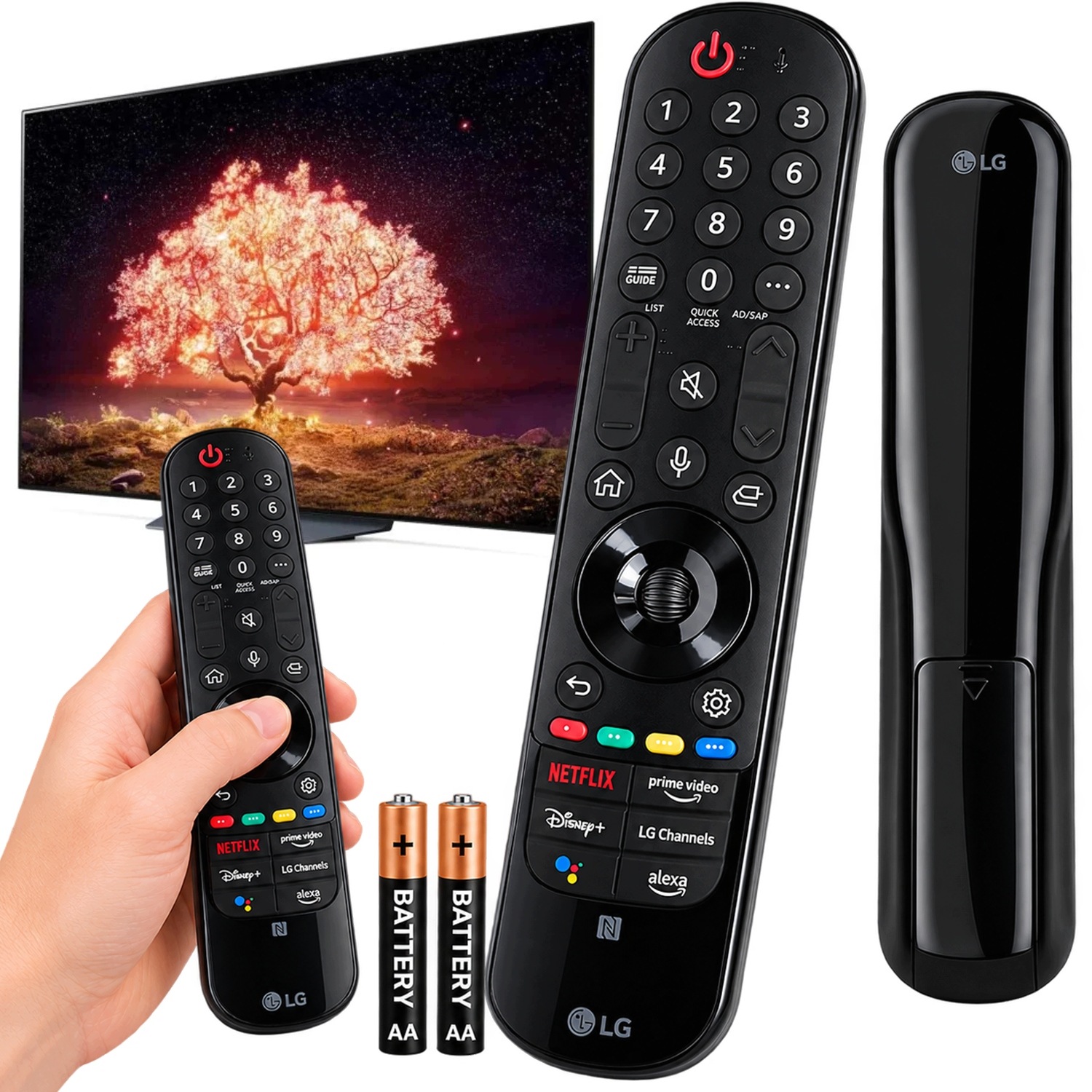 Nový Originálny Diaľkový Diaľkový Ovládač Pre Tv Lg OLED65B13LA Zmena Kanálov