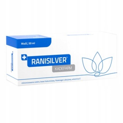 

Ranisilver Maść 50 ML skuteczne leczenie ran