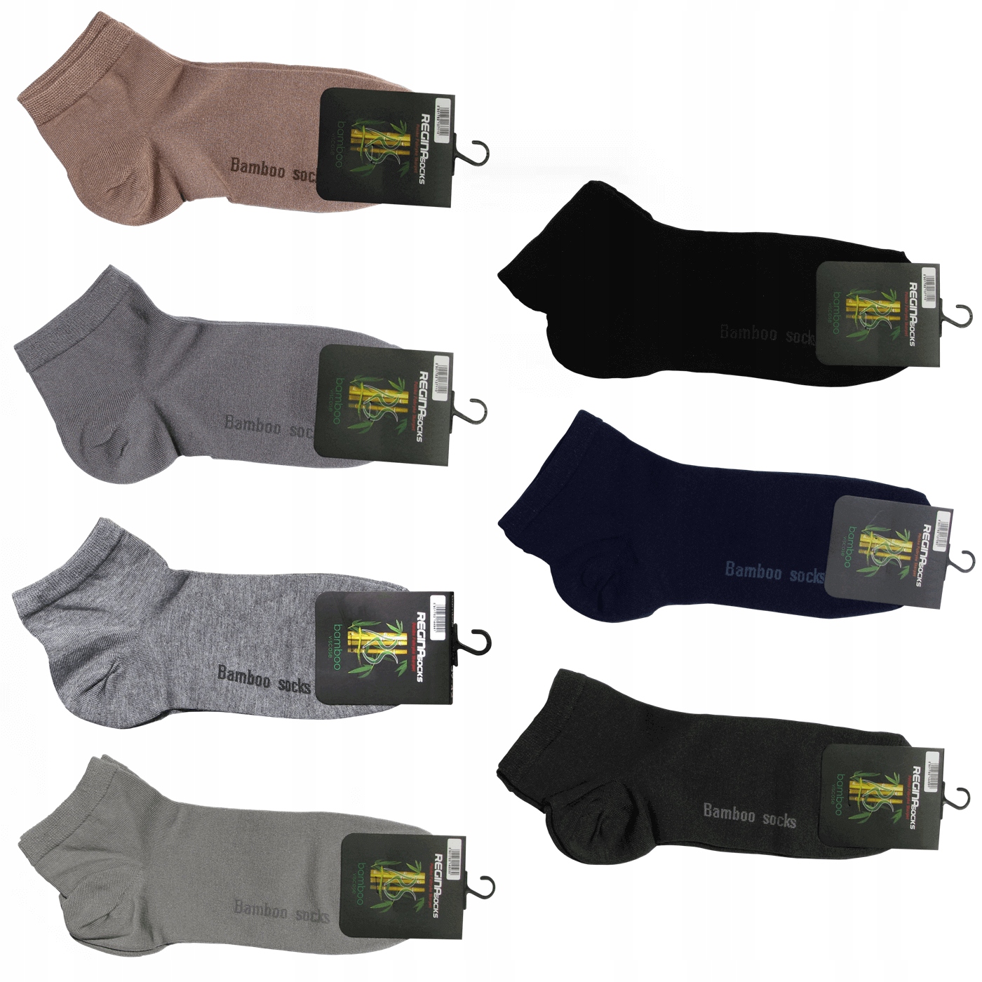 

10 Pak Krótkie Skarpety pk.3/4 Socks Bamboo 43-46