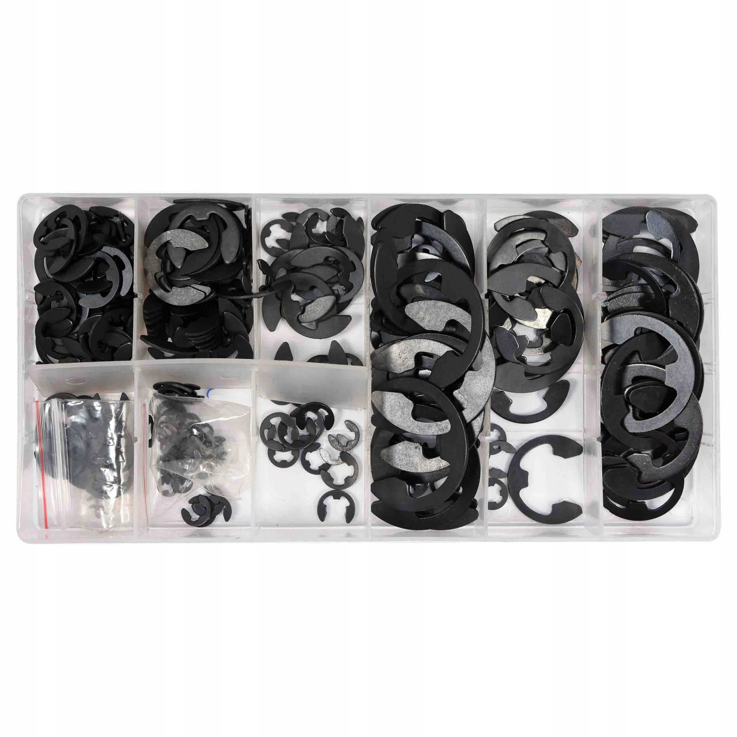 Zawleczki zabezpieczenia typ E mix 300szt YT-06884 Yato