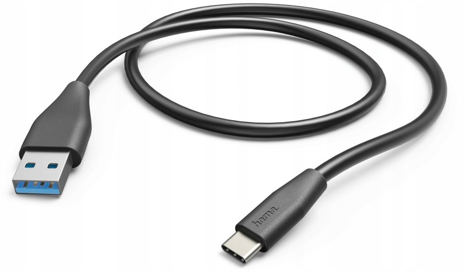 

Kabel ładujący Hama Typ C - Usb 3.1 1.5m czarny