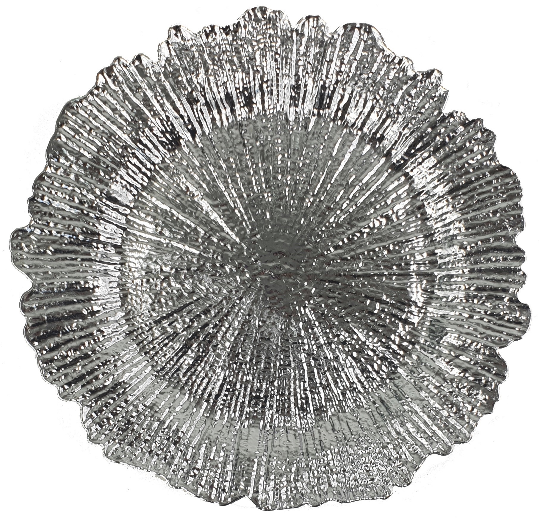 PODTALERZ PODSTWKA POD TALERZ Ø 33 DP408B srebrny