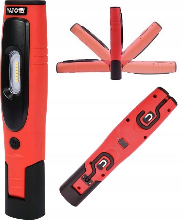 LAMPA WARSZTATOWA LED AKU 2600mAh 3 MAGNESY YATO Producent code Yato YT 085081