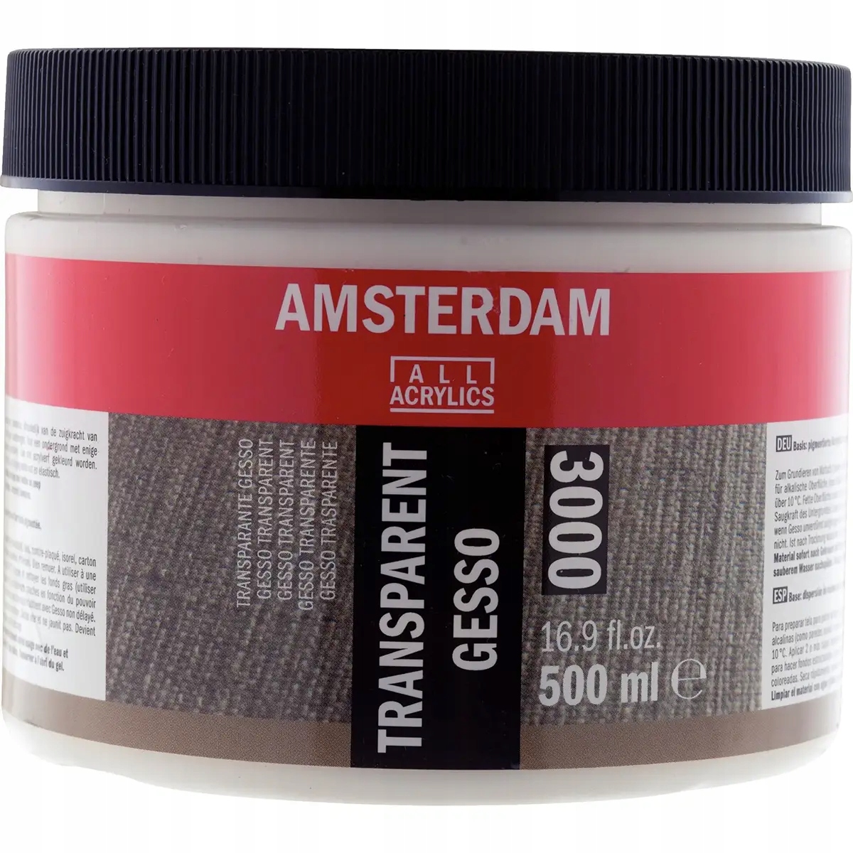 Malířský make-up Gesso Amsterdam Transparentní 500 ml