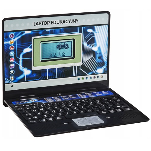 LAPTOP EDUKACYJNY INTERAKTYWNY DLA DZIECI NAUKA ANGIELSKIEGO DWUJĘZYCZNY PL EAN (GTIN) 4175803080224