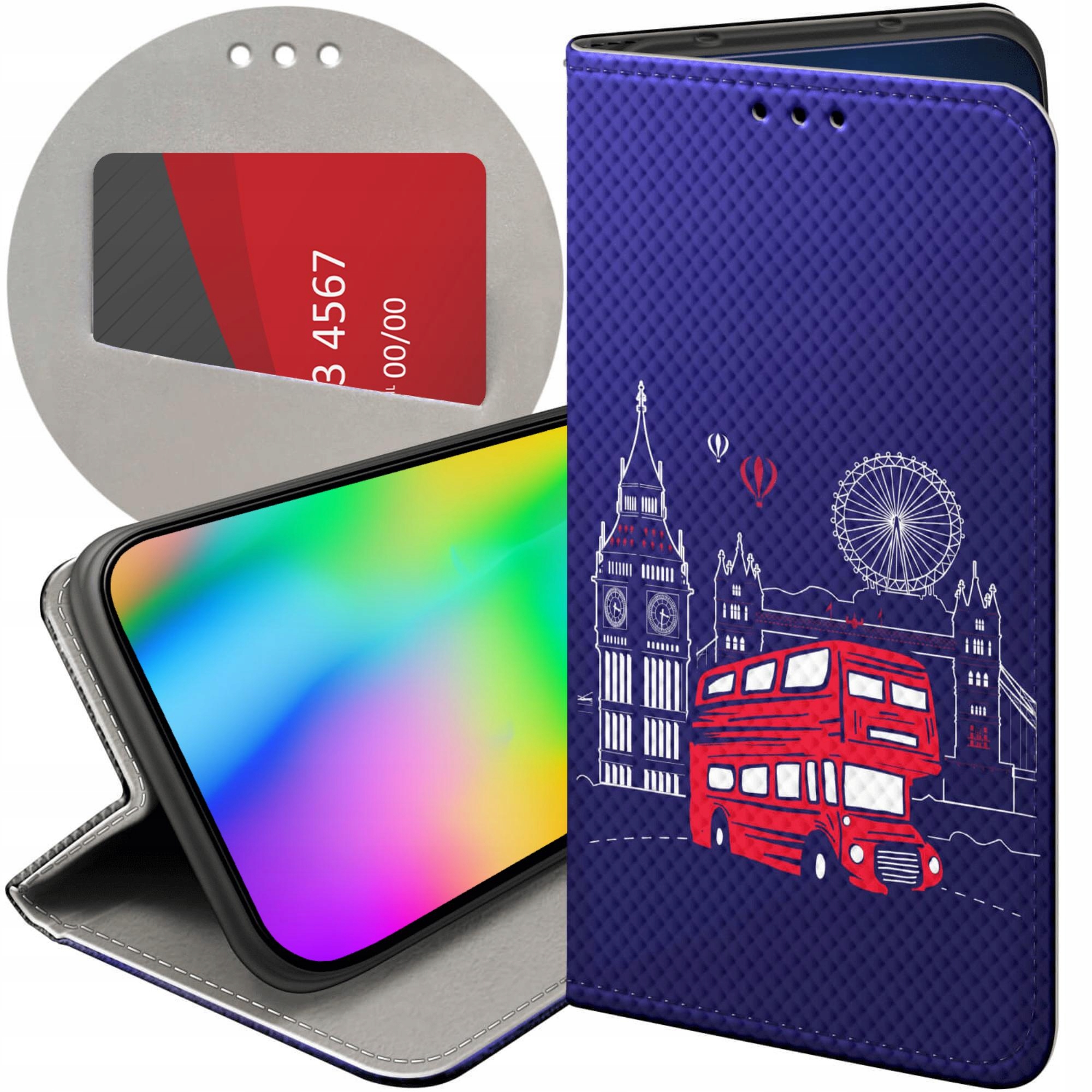 Etui Z Klapką Do Xiaomi Redmi Note 9T Travel Podróż Przygoda Futerał