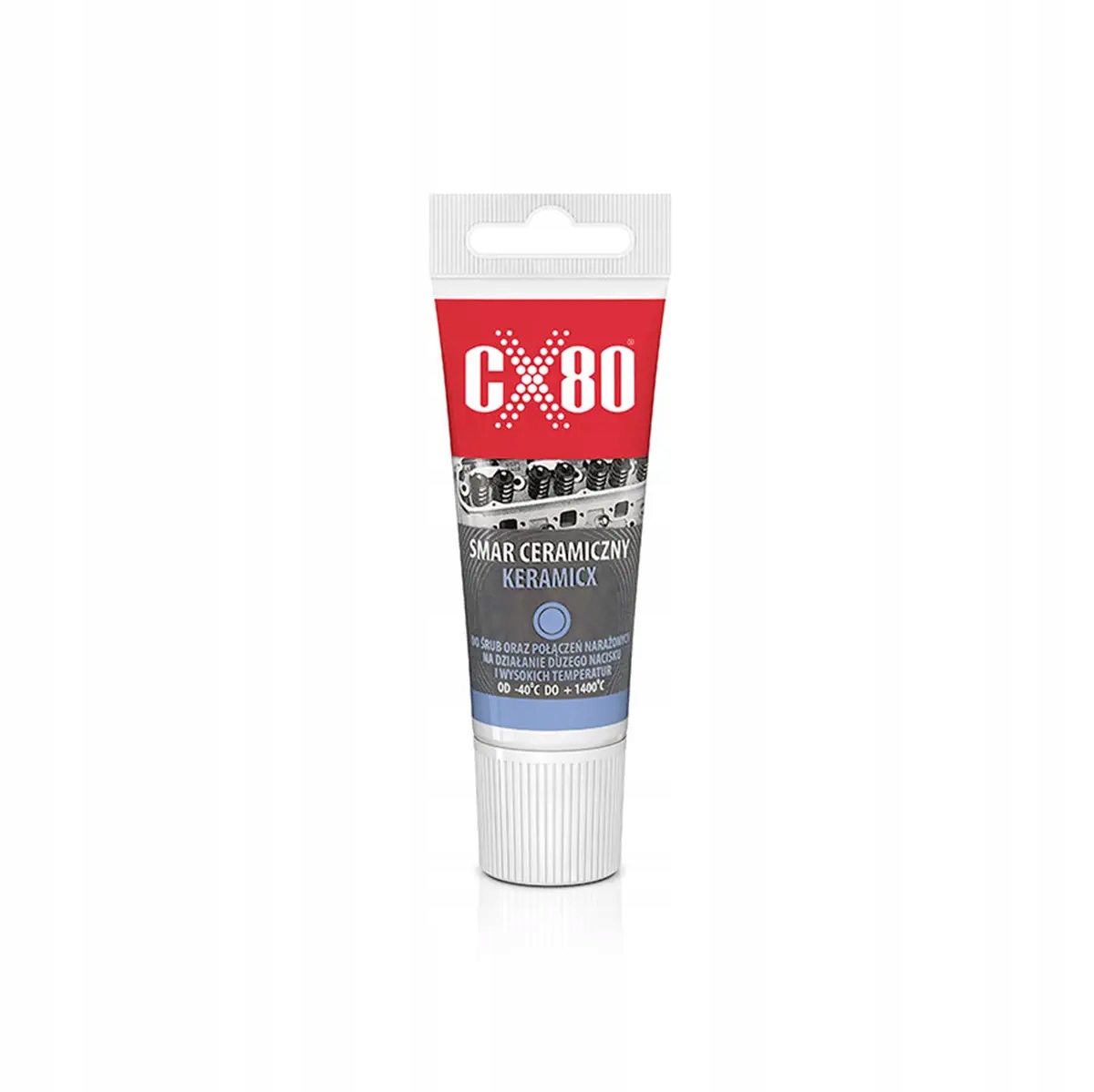 Smar wysokotemperaturowy do +1400°C CX80 Keramicx 40g