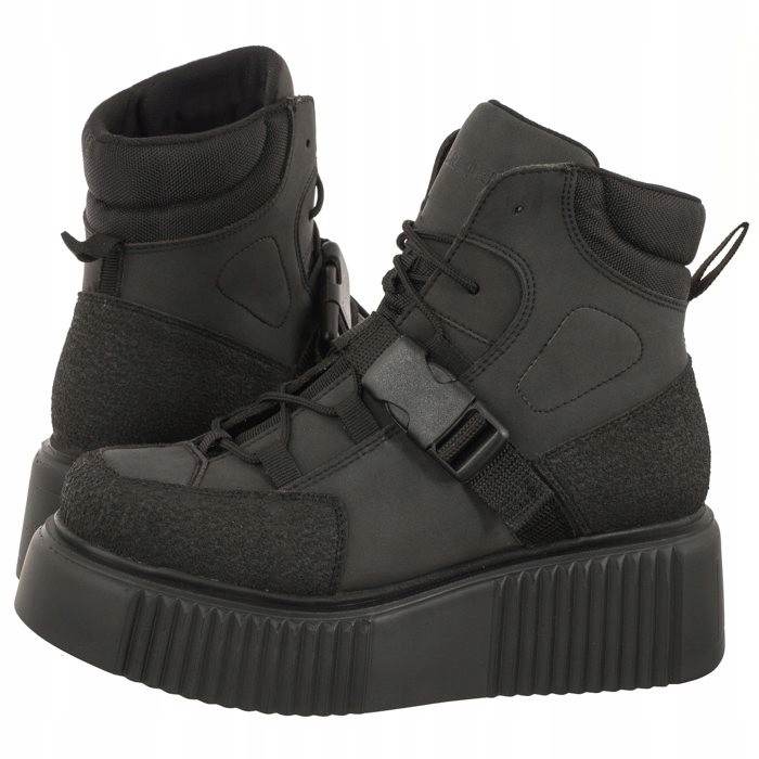 Dámské Dámské Kotníkové Boty Altercore Madison Vegan černé