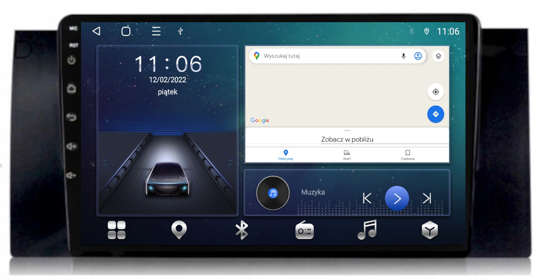 Rádio Gps Android Bt Bmw X5 E53 2000-2006 64GB Sim