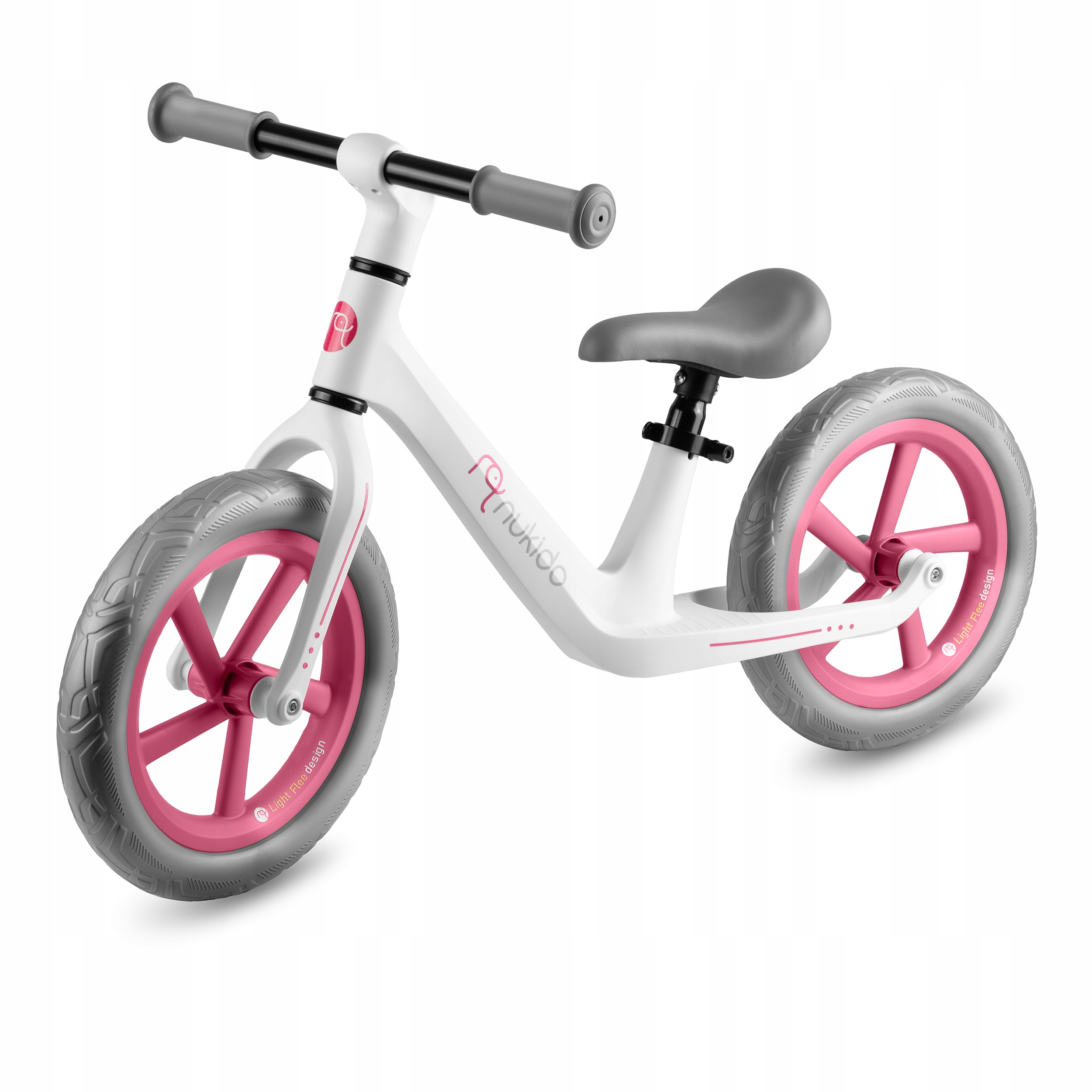 Rowerek biegowy dziecięcy wytrzymały Nukido Light Flee lekki