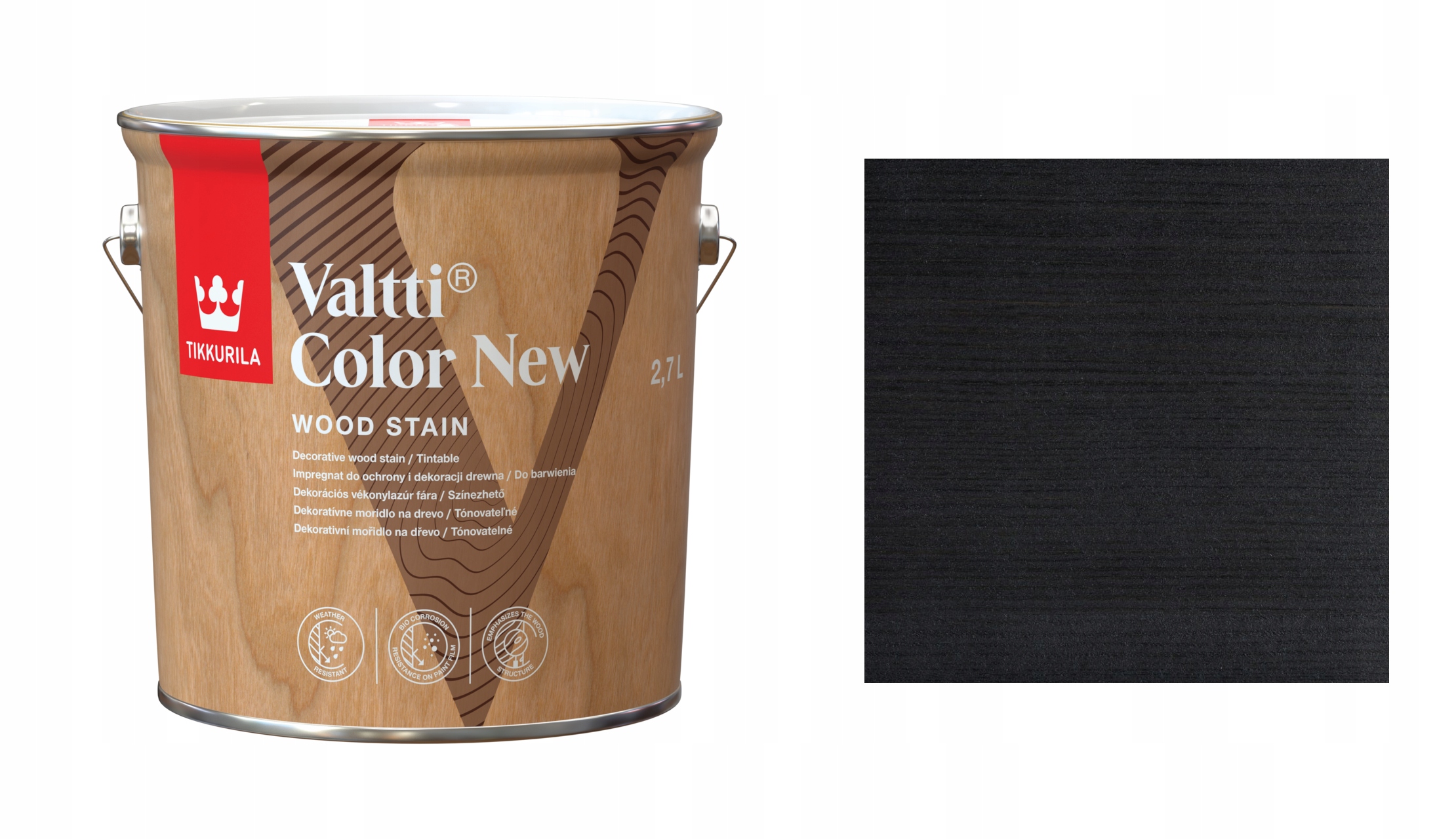 Tikkurila Valtti Color New 2,7L 5089 Piki Impregnat Ochronny