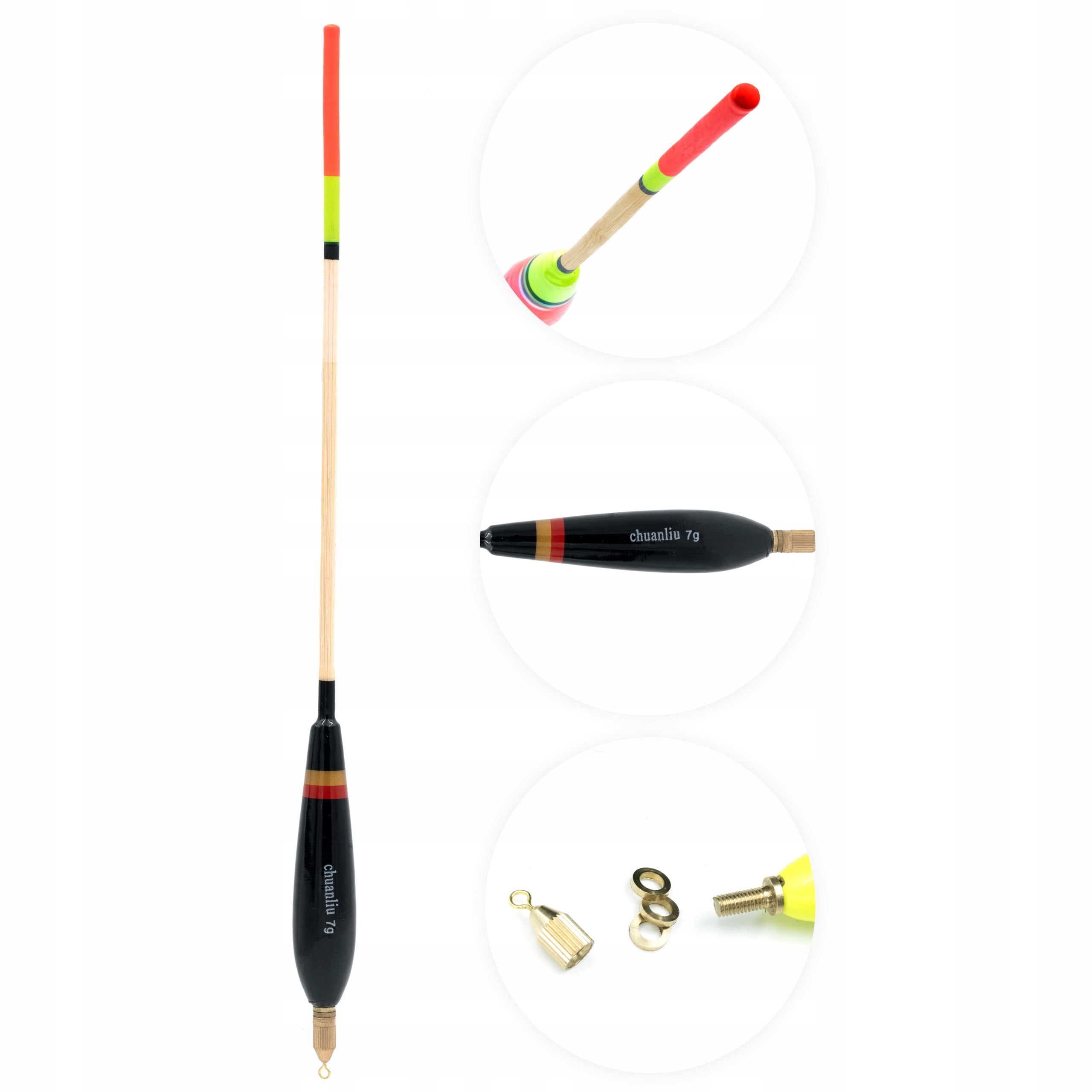 

Spławik Przelotowy Waggler Balsa 7G Czarny,