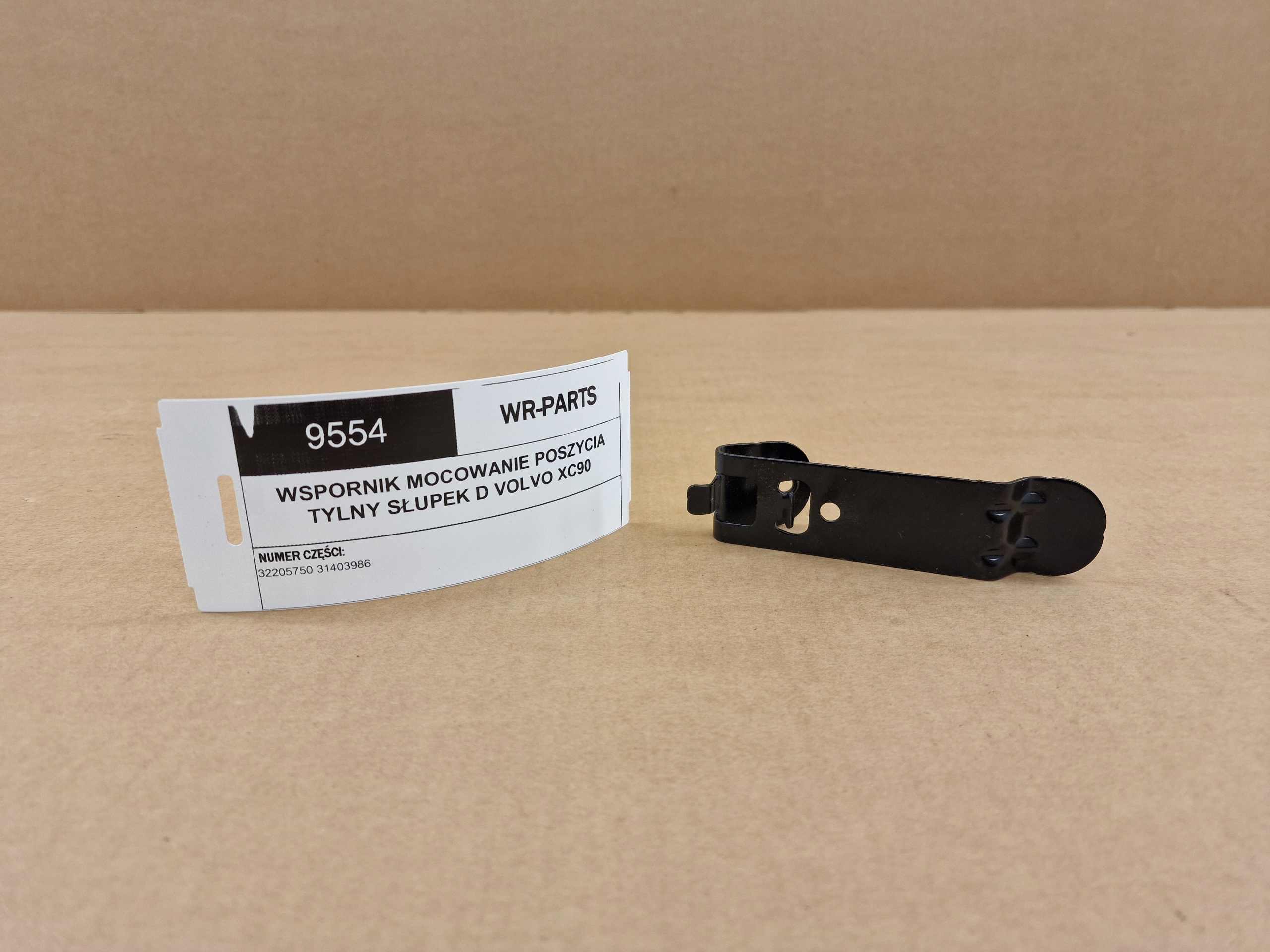 Console Support plaque POSZYCIA SLUPKA D Arrière VOLVO XC90