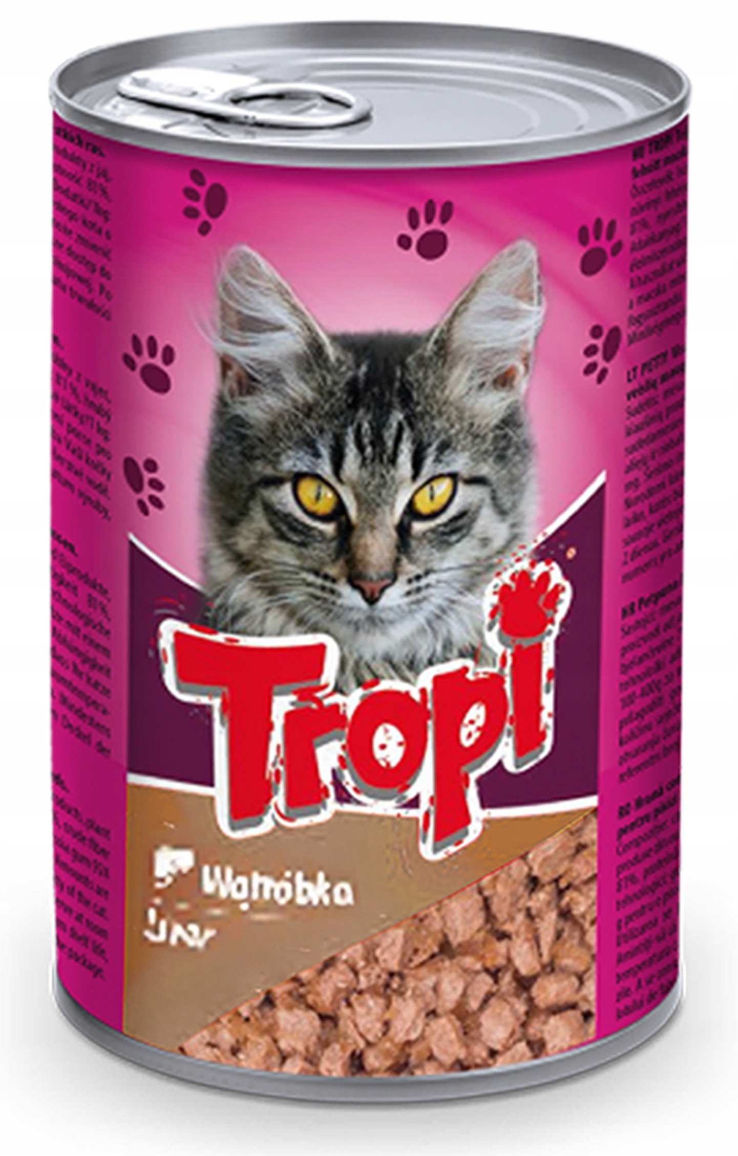 Levně 17 x Tropi 415 g s játry pro kočky