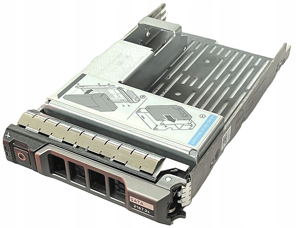 KIESZEŃ RAMKA DELL GEN11-GEN13 3,5 + ADAPTER 2,5 09W8C4 0X968D